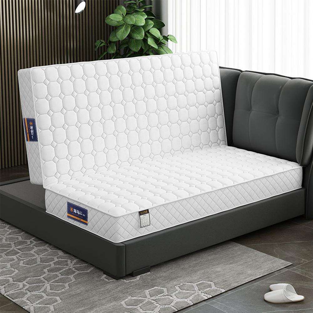 可折叠床垫家用弹簧席梦思椰棕乳胶15公分20cm厚2米x2米2.2米