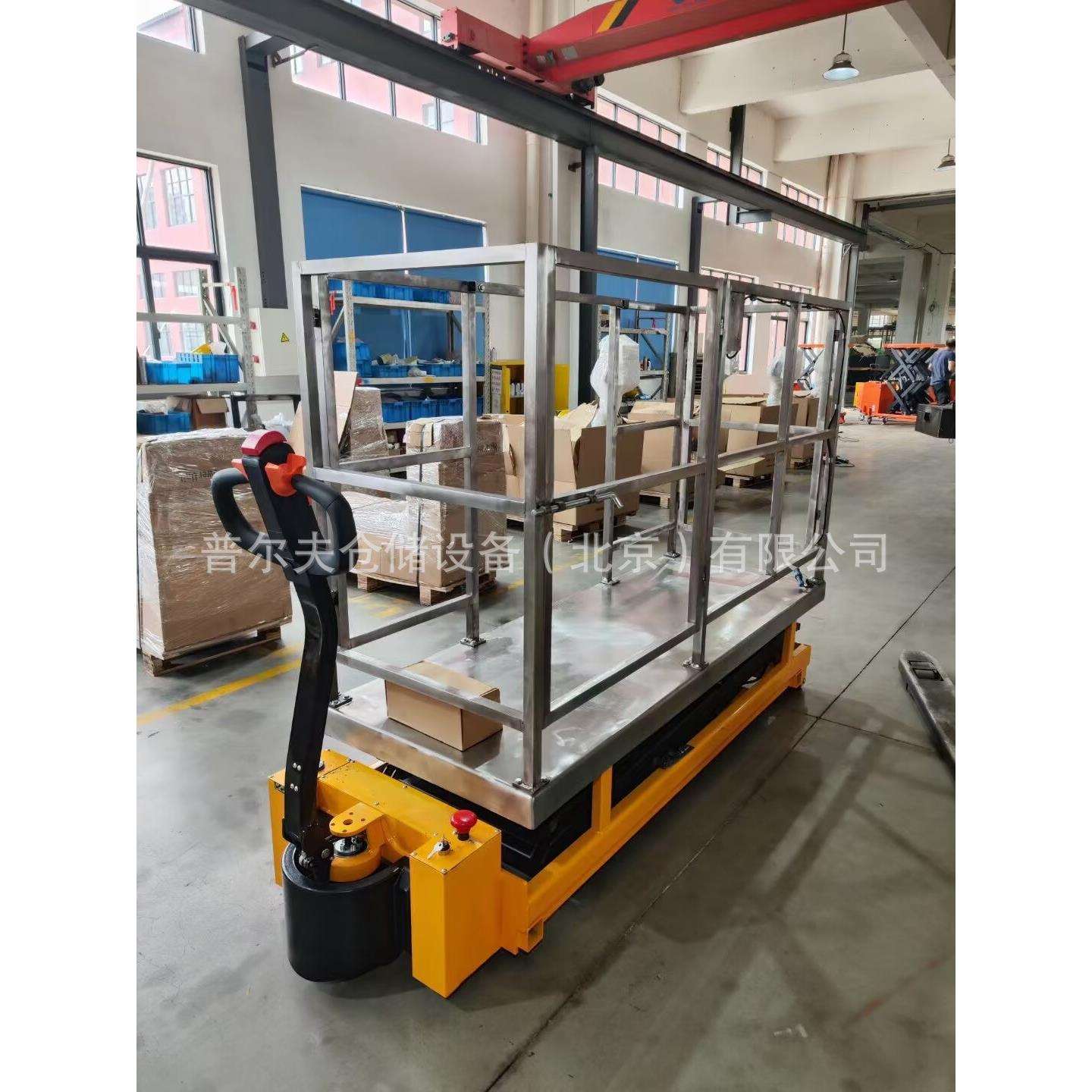 生产电动液压升降平台举升机装卸货固定式提升台剪叉式升高车北京