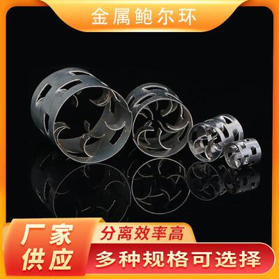 金鲍全尔环填料材质型号齐304/316L属、25/38/50/填76湿式脱酸料