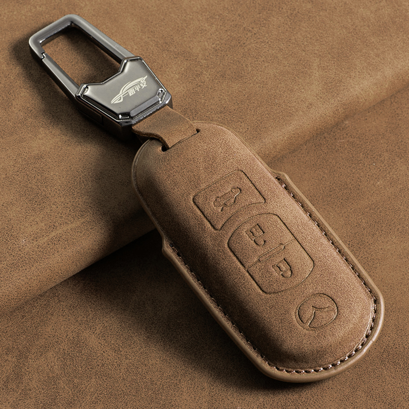 适用马自达CX4 CX5 CX7钥匙套马3昂克赛拉CX8阿特兹高级防摔耐用