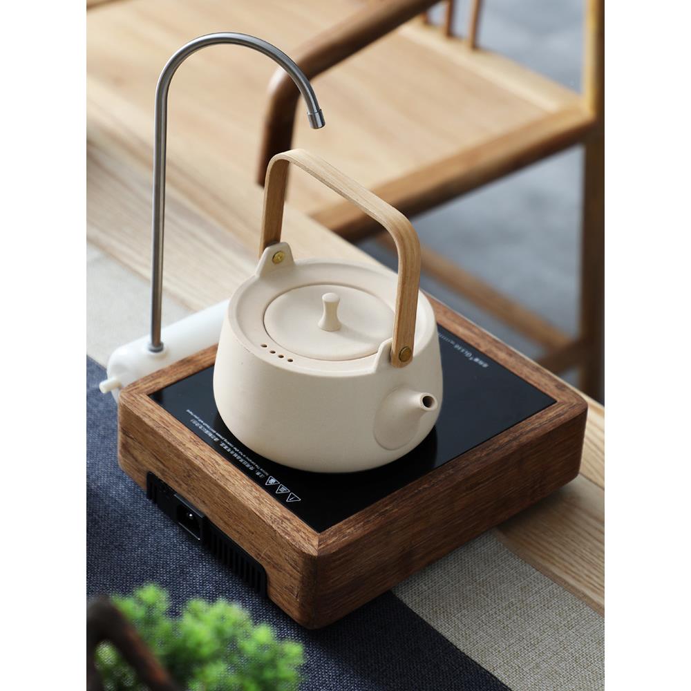 XEI3梁围炉煮茶茶壶陶壶煮烧水壶UQL冲提泡茶壶壶春秋电陶炉煮炉