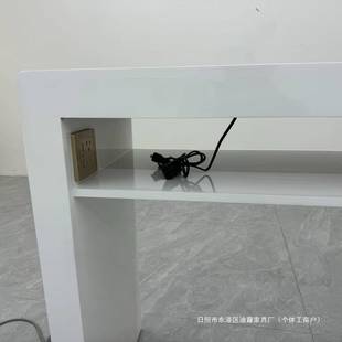 美甲VFW桌人网红修台甲凹槽美甲桌简约现代单双吸尘器作美甲 日式