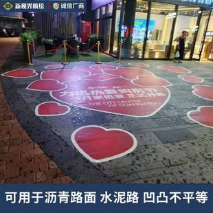 廠家生產鋁面箔青686地貼地貼磨砂防滑泥路瀝水路面廣告噴繪地板