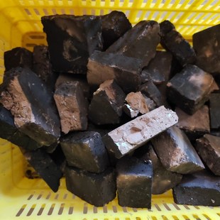 黄土女重口味半灶微半灶烟熏4混黄白胶黄胶泥异食癖土