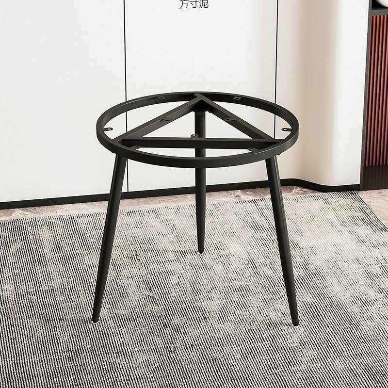 铁现货JDA艺大理石支圆桌腿架岩板餐茶几会议圆形桌脚支撑架桌架