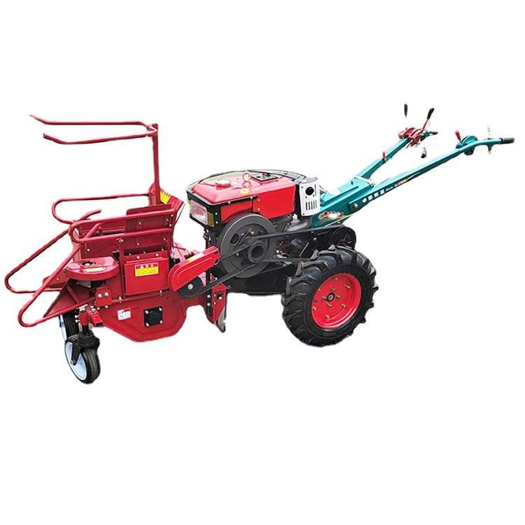 农用玉米摘穗机新款单行玉米收获机汽油机一体玉米收获机摘玉米机