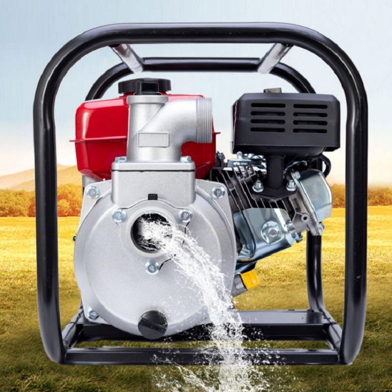 山东勤耕工厂直销手抬框架溉式柴机油水泵小型灌水泵汽油抽动MIU