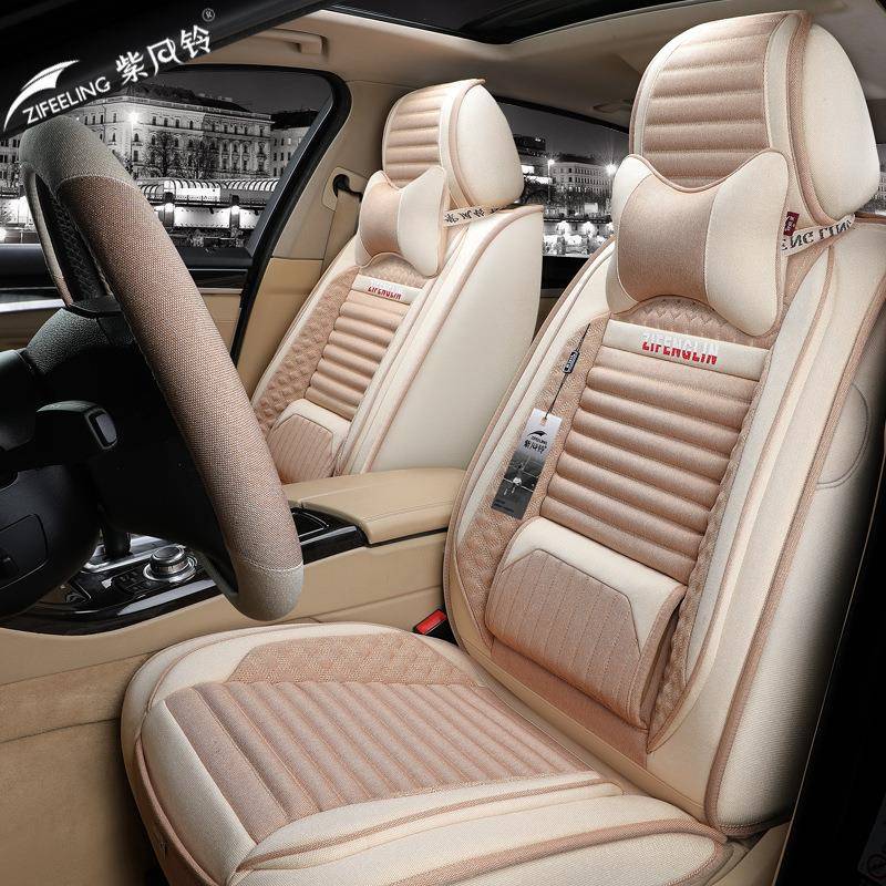 20款XvRV麻新布汽车坐垫专M-01用广座本锋范广汽凌派套全包cr垫四
