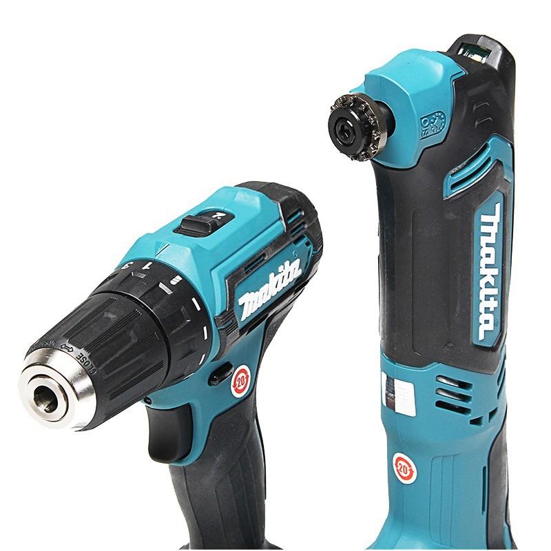 Makit512a充工具套装CLX机224A电起子电钻打磨X切割CL225X2