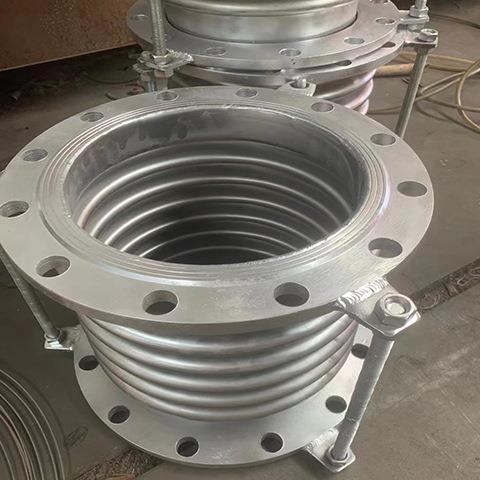 3节04不钢波纹补偿器法兰波道纹管金属伸缩节锈蒸汽管膨胀补HD003