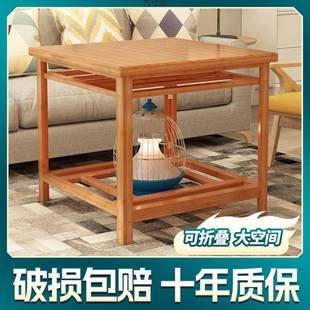 烤火架子子 木烤火桌子家用正方形可折YCK多功实叠能取暖炕桌冬季