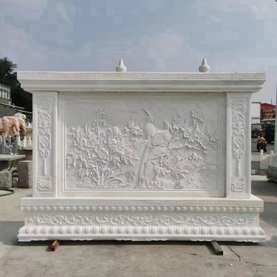 石雕影壁墙院照壁庭四石影壁墙合院大理迎门墙中式浮雕壁画墙墙