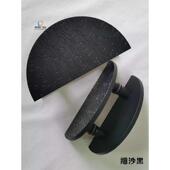 仿大门扶手半圆形玻璃门古铜木门中式 祥云酒店复古拉手黑色新把手