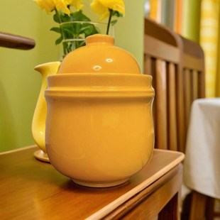 姜妍同款储物罐陶瓷密封小号瓶保鲜腌菜缸猪油罐四川迷你泡菜坛子