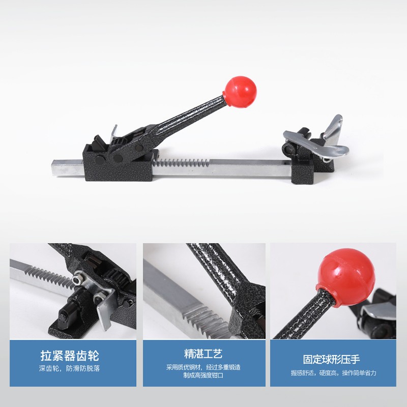 PP纸塑手工打包机器手动塑料打包带打包钳拉紧器捆扎带打包机套装