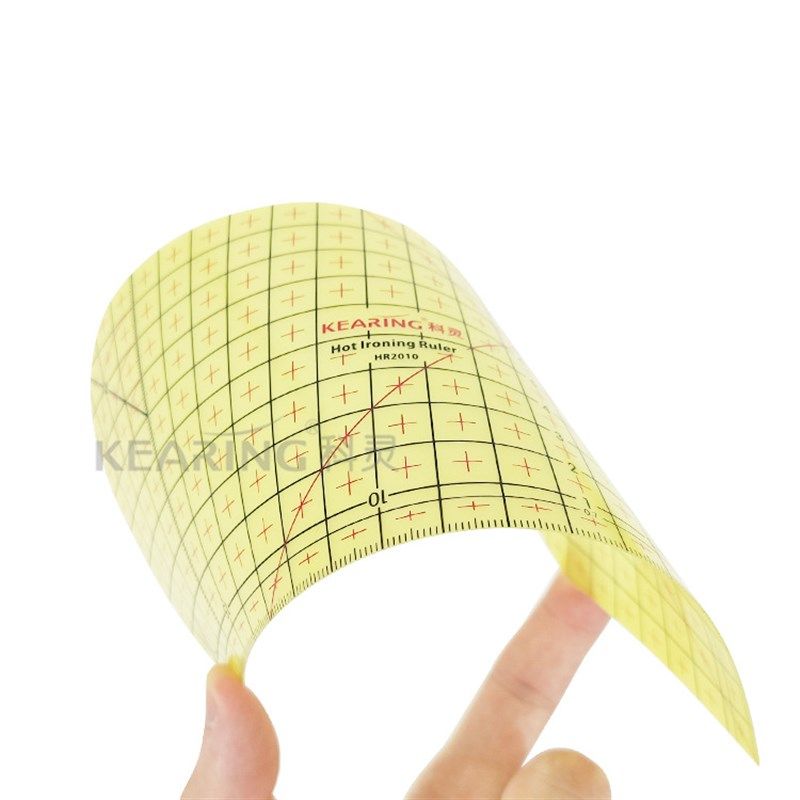 晗颖手工  科灵整烫尺耐高温尺定规尺 补货批次不一样颜色有色差