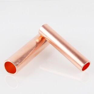 GT铜管连接器电缆对接管中间接头通孔管接线端子铜鼻子10-400平方