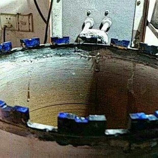 水钻头感应圈高频感应加热圈水钻焊接齿感应头焊接钻头焊齿机焊圈