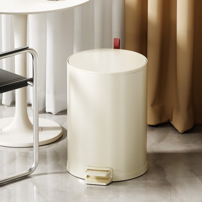 垃圾桶家用客厅轻奢高档厨房大号大容量厕所卫生间脚踏带盖不锈钢
