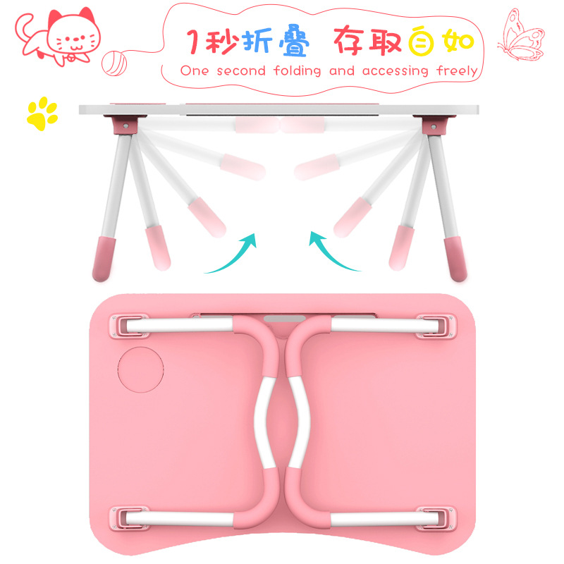 床上小桌b书桌可折叠宿舍床上桌折叠小桌子笔记本电脑桌学生学习