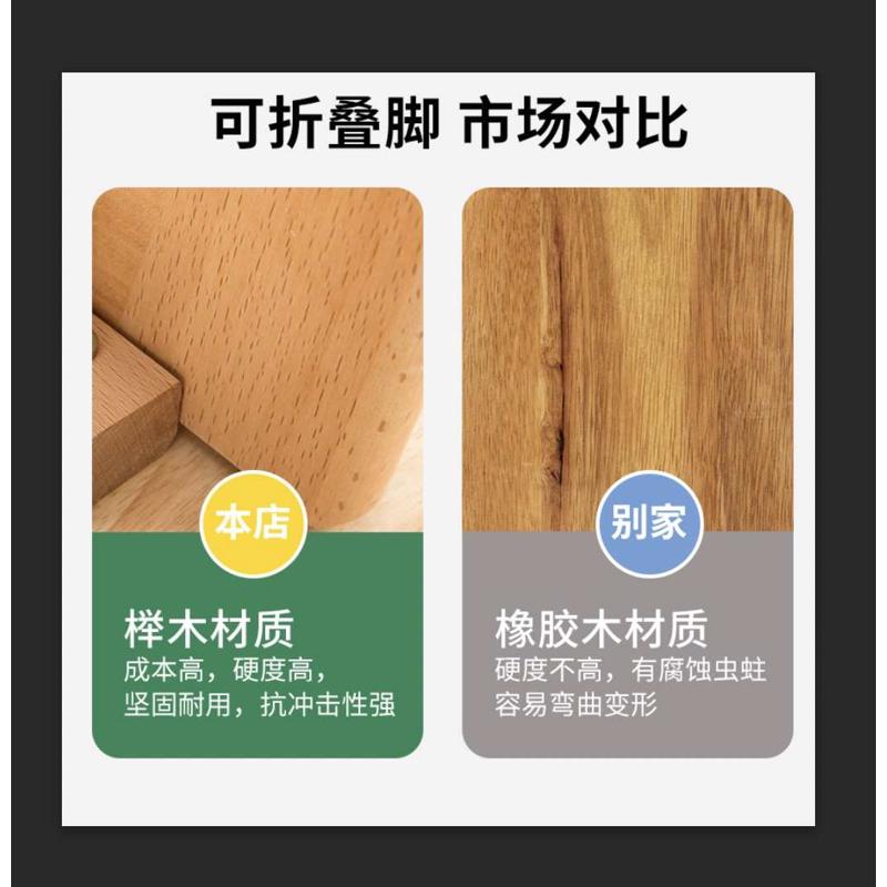 可折叠茶几餐桌两用客厅家用小桌子日式小户型T简约简易实木创意