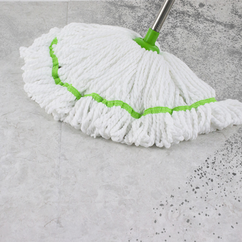 强吸水不锈钢圆i形拖把超细纤维不掉毛水拖头大面积地拖家用墩布