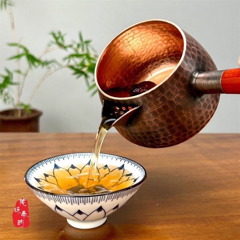 陇味秦韵罐罐茶加厚紫铜罐公道杯围炉煮茶家用办公室电热炉煮茶器,厨房电器,电茶炉/煮茶器/茶饮机,淘宝优惠券,粉丝福利购,淘宝优惠卷