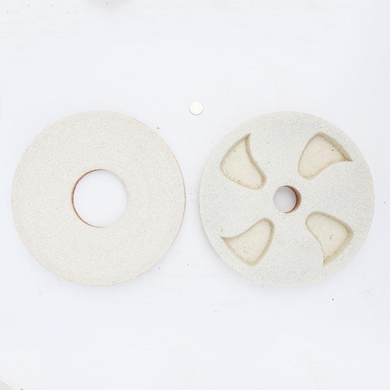 白刚玉300型砂轮平面磨床砂轮磨浆机商用豆浆机配件磨盘厂家