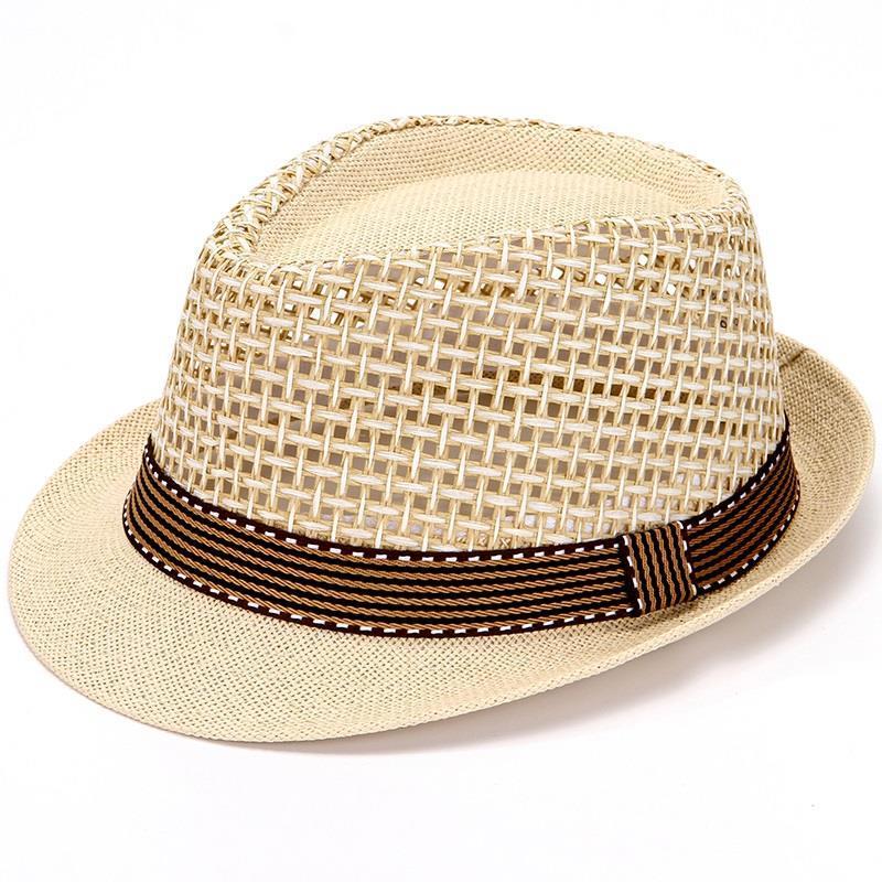 中老年人帽子男春夏季爸爸防晒遮阳帽礼帽爷爷网眼透气草帽太阳帽