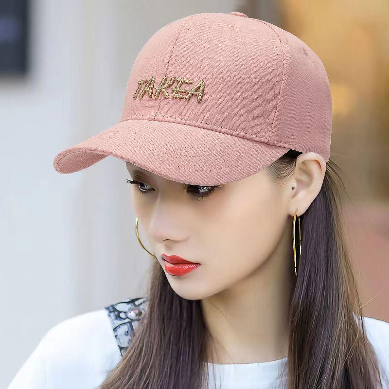 棒球帽女韩版ins显脸小硬顶百搭时尚春夏户外遮阳帽子通用鸭舌帽