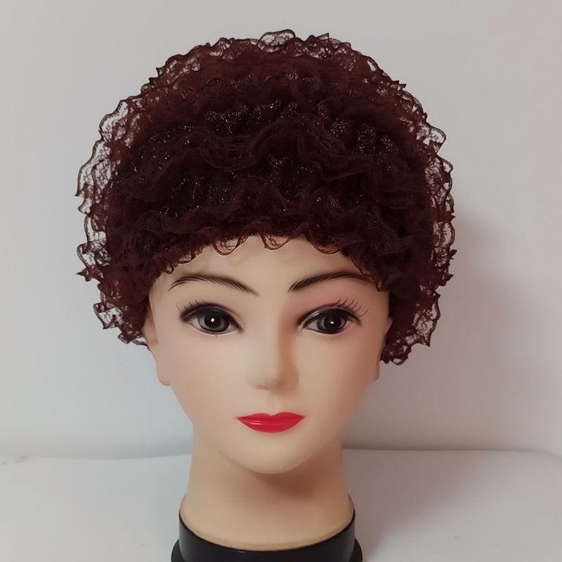 帽子女夏季薄款蕾丝遮发可自由搭配时尚假发帽妈妈遮白发帽包头帽