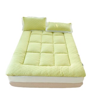 泡泡纱提花纯色床垫家用床褥子宿舍学生加厚羽丝棉厂家酒店