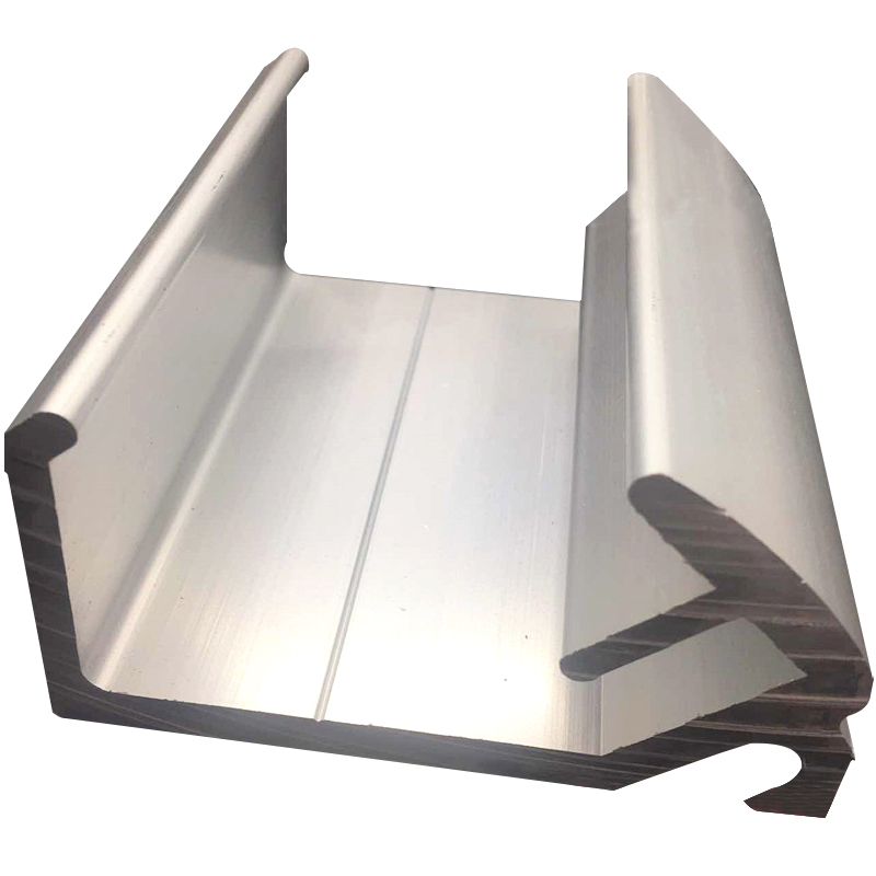 冷库重型平移门上导轨轻型中型推拉门轨道侧滑道U型卡槽移门配件