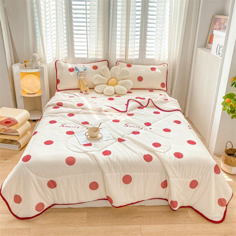 简约款乳胶凉席夏被四件套纯色床笠款可组合单卖乳胶软席礼品