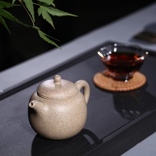 宜兴紫砂壶名家纯全手工茶具茶杯家用泡茶壶原矿白麻子段泥鲍鳟壶