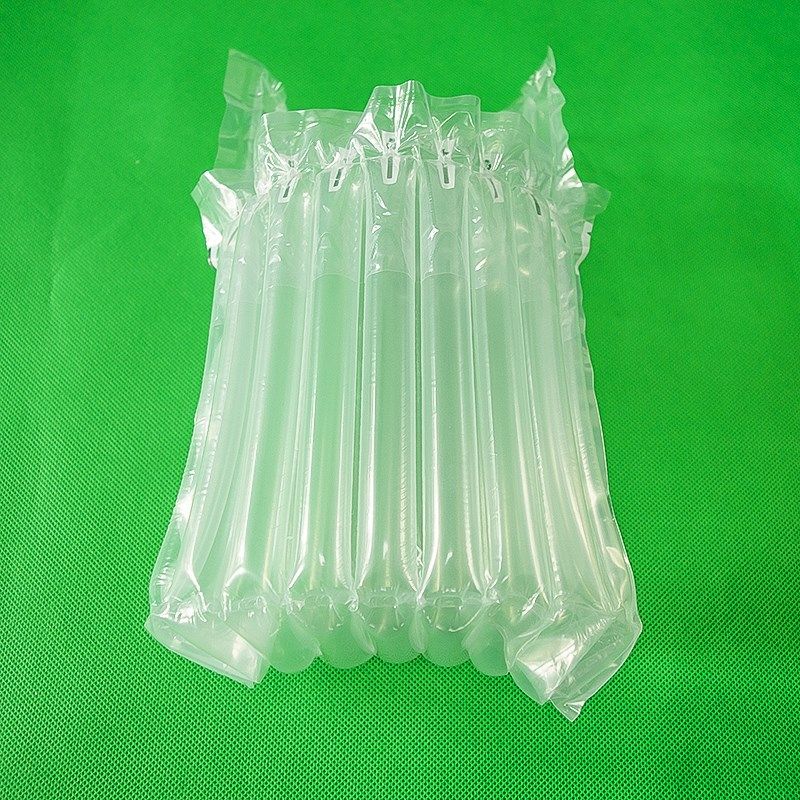 9柱茶叶罐气柱袋缓冲充气气泡柱快递物流防震包装气泡袋打包气囊