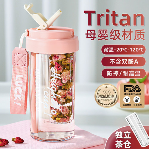 tritan水杯女生新款2025高颜值