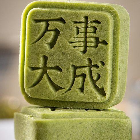 绿豆糕上海特产传统老式冰糕点心茶点老字号休闲零食