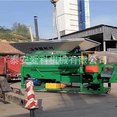 玉米谷物脱粒机地坑上料玉米脱粒机铲车上料玉米脱粒机一时产50吨