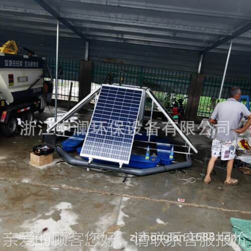 工厂直气销太能气微孔曝机 微泡WK-ZL550太阳能曝气机 曝气机厂家