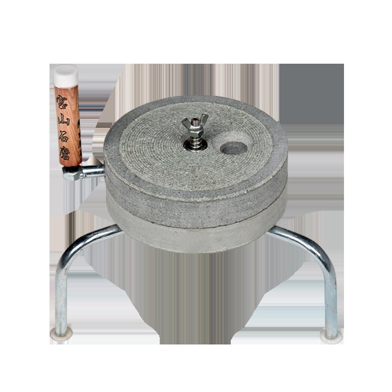 新型小石磨家用磨盘老石磨青石石磨家用手工推电动石磨商用轻便款