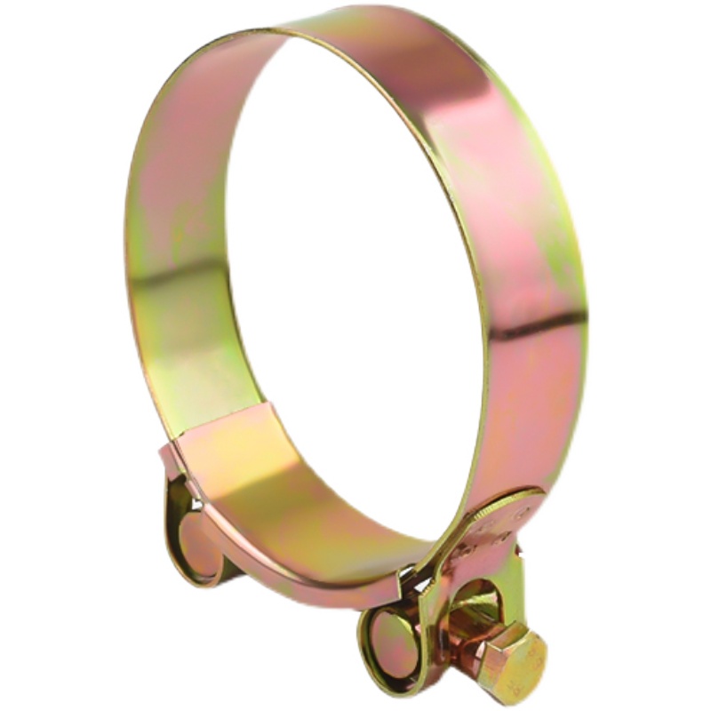 喉箍碳钢镀锌欧式加厚管箍重型管夹抱箍水管软管圆型加宽固定夹子