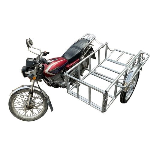 摩托车改装三轮车边偏挎斗农用拉货架全套五金工具配件全新升级版