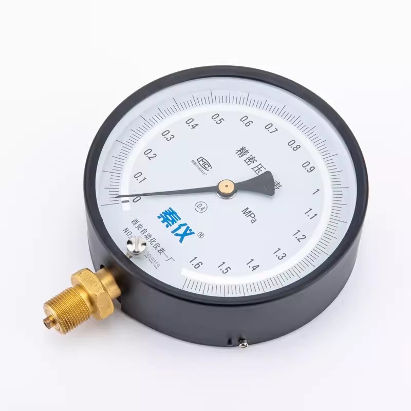 秦仪YB-150B精密压力表高精度真空表0.4级西安自动化仪表一厂