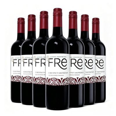 FRe Alcohol-Removed Wine 舒特轻舞脱醇红葡萄饮料750ml无醇红酒