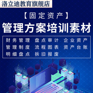 企业公司固定资产管理流程方案系统制度验收核算盘点台账培训资料