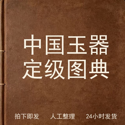 中国玉器定级图典古器物文艺兴趣参考电子版