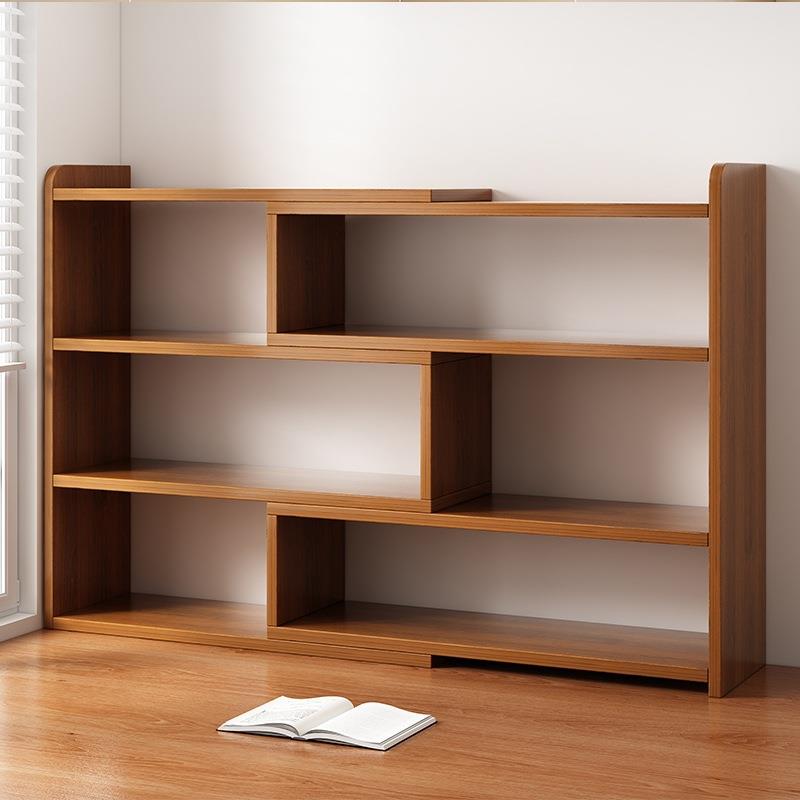 桌面书架置物架桌上多层收纳储物柜办公室简易柜子学生家用智高圆