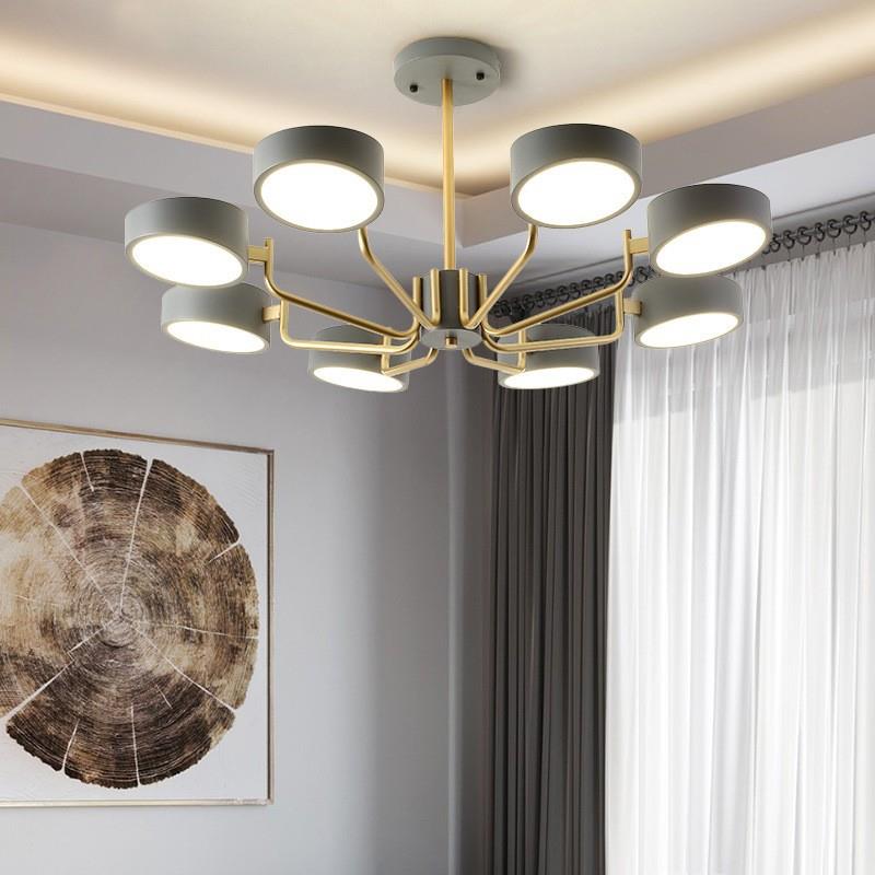 北欧创意风格客厅吊灯个性大气家用现代简约轻奢卧室餐厅房间灯具