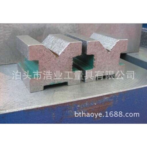 铸铁V型块 灰铁V型架 HT200-300V型铁 工字型单口铁 60x60x50mm